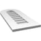 Ekena Millwork Round Top Surface Mount PVC Gable Vent: Non-Functional, w/ 3-1/2"W x 1"P Standard Frame, 12"W x 28"H GVPRT12X2801SN - alternate 4